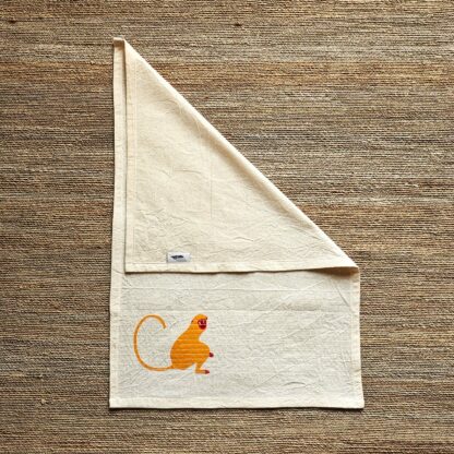 Calyz Indian Monkey Tea towel - Image 5